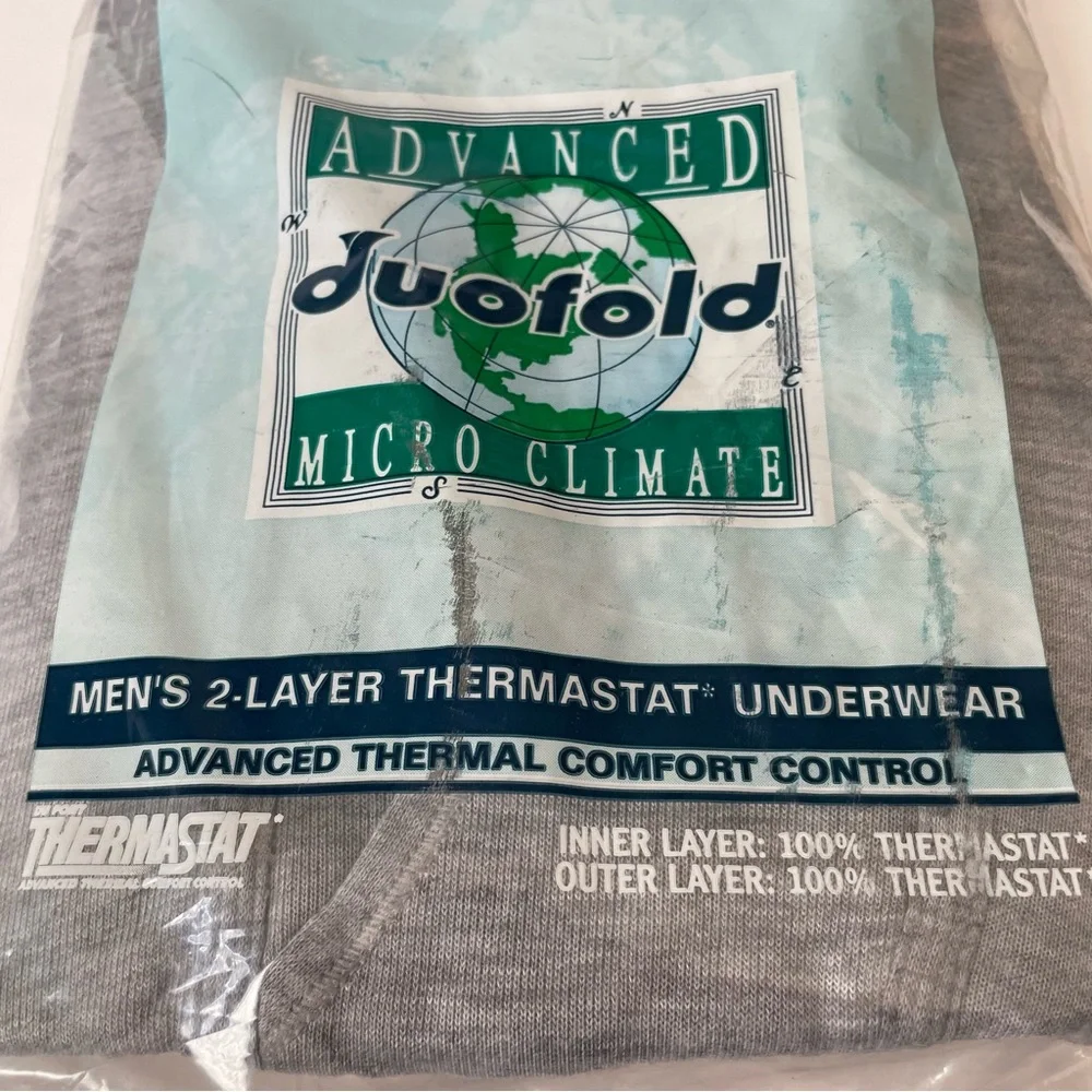 Advanced Duofold Micro Climate Men’s Layer Thermastat Underwear Pants Size XL